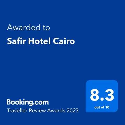 فندق سفير القاهرة و جائزة  Traveler Review Award 2023 من  BOOKING.COM