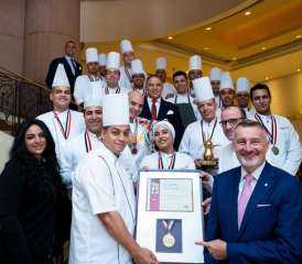 فريق طهاة إنتركونتيننتال سيتي ستارز القاهرة يحقق نجاحاً ملحوظاً ضمن فعاليات صالون فنون الطهو الإحترافي 2023 ”National Salon Culinaire”