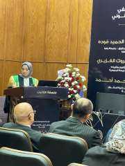 هاشم يهنئ اللواء عادل عزالدين لحصول نجلته علي الدكتوراة
