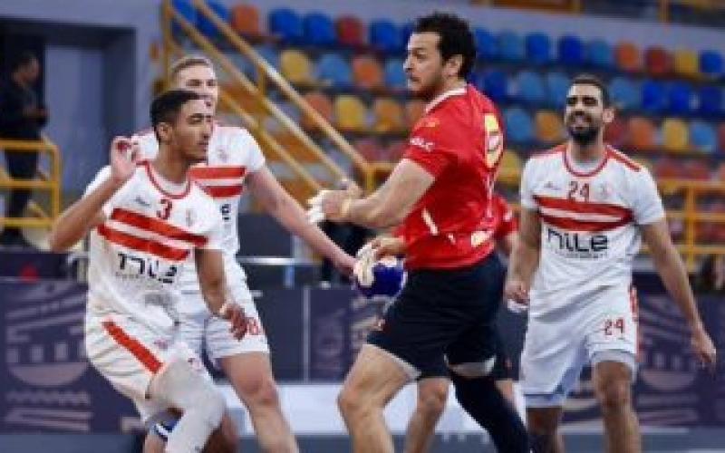الأهلى يهزم الزمالك فى قمة محترفى اليد وينفرد بالصدارة