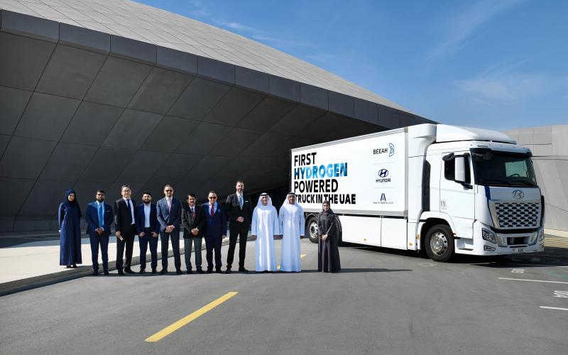 ”هيونداي موتور” ومجموعة بيئة توقعان مذكرة تفاهم لاختبار أول شاحنة هيدروجين في الإمارات