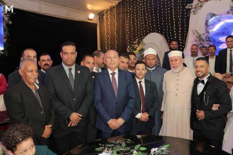 بحضور مرتضى منصور ورموز المجتمع.. محسن سليمان يحتفل بزفافه ومحافظ القاهرة يشهد القران والدكتور عمرو خالد ينصح العروسين
