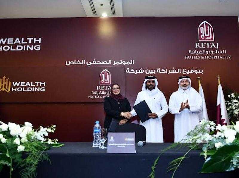ويلث هولدينج تعقد شراكة استراتيجية مع رتاج العالمية للفنادق والضيافة لتعزيز الاستثمار العقاري الفندقي بمشروعها بالعاصمة الإدارية