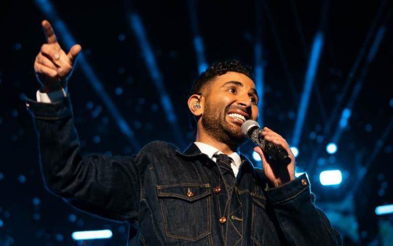 بهاء سلطان وأحمد سعد يشعلان حفل استقبال طلاب الأكاديمية العربية باستاد الدفاع الجوي