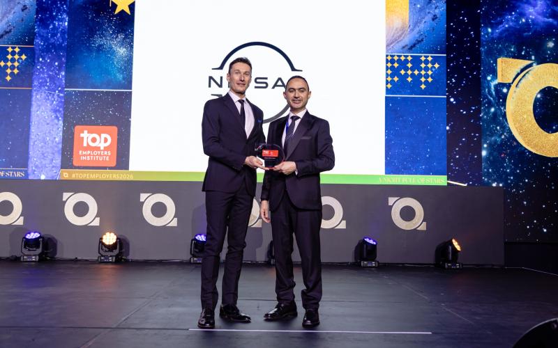 نيسان مصر تحصد جائزة ”Top Employer” لعامي 2025 و2026
