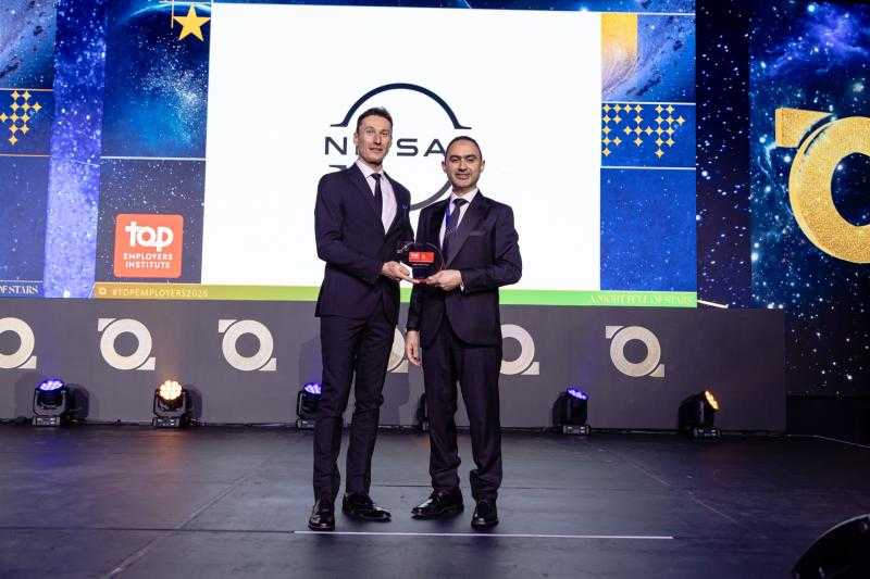 نيسان مصر تحصد جائزة ”Top Employer” لعامي 2025 و2026