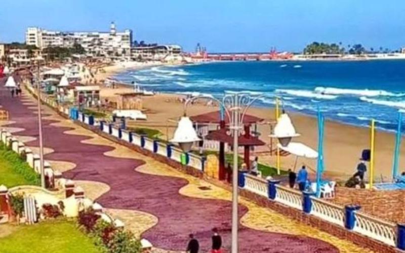 المعمورة الشاطئ تتجمل وتستعد لإستقبال عيد الفطر المبارك.