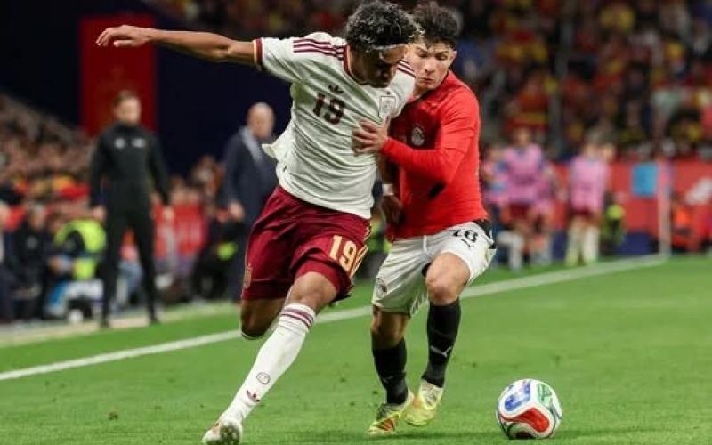 منتخب مصر يتعادل مع إسبانيا في برشلونة وديًا استعدادا لكأس العالم