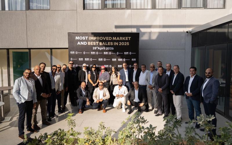 رينو مصر تُشارك إنجازها العالمي Most Improved Market مع فريق العمل وشركاء النجاح