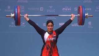 ذهبية جديدة لرفع الأثقال المصرية.. ورحمة أحمد ترفع رصيد الفراعنة إلى ٩ ميداليات عالمية