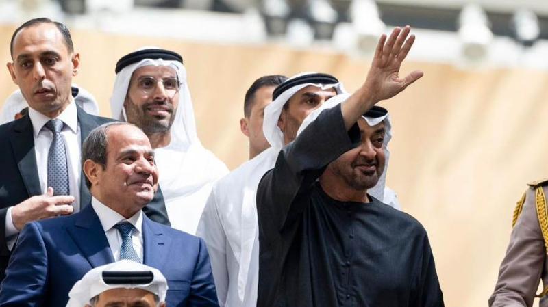 الرئيس السيسي والشيخ محمد بن زايد آل نهيان