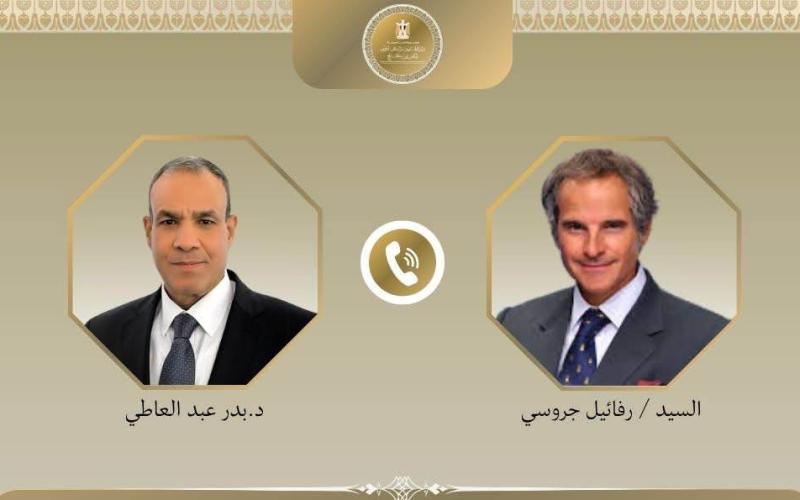 وزير الخارجية ومدير عام الوكالة الدولية للطاقة الذرية يبحثان مستجدات المفاوضات الأمريكية–الإيرانية