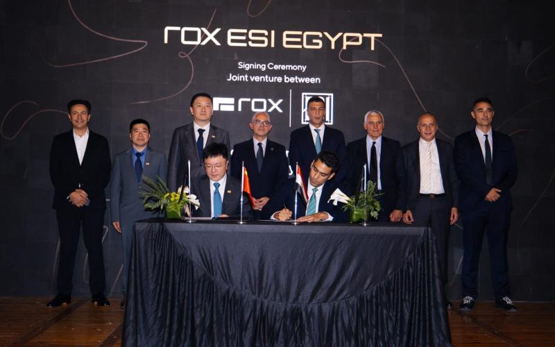 عز العرب السويدي للاستثمارات وROX العالمية تطلقان ROX ESI مصر كأول استثمار مباشر للشركة العالمية في مصر