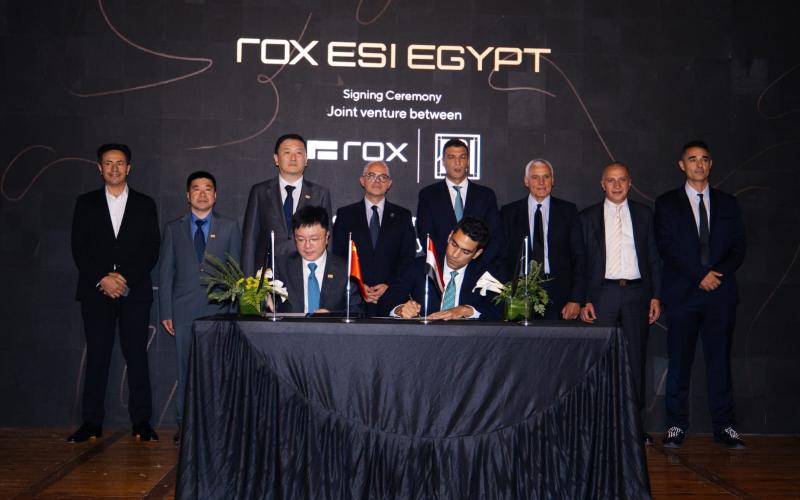 عز العرب السويدي للاستثمارات وROX العالمية تطلقان ROX ESI مصر كأول استثمار مباشر للشركة العالمية في مصر