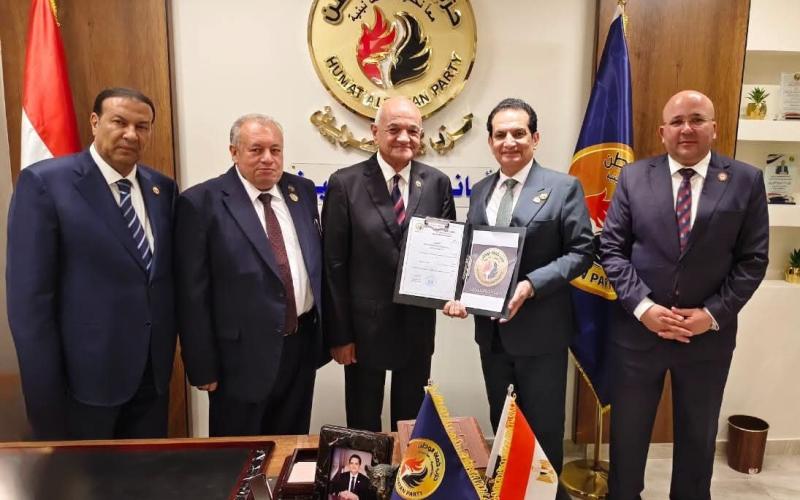 أسامة أبو العز الأتربي يصدر قرارًا بتعيين اللواء حسن محمد يوسف شمس الدين مستشارًا لأمين حزب حماة الوطن بكفر الشيخ